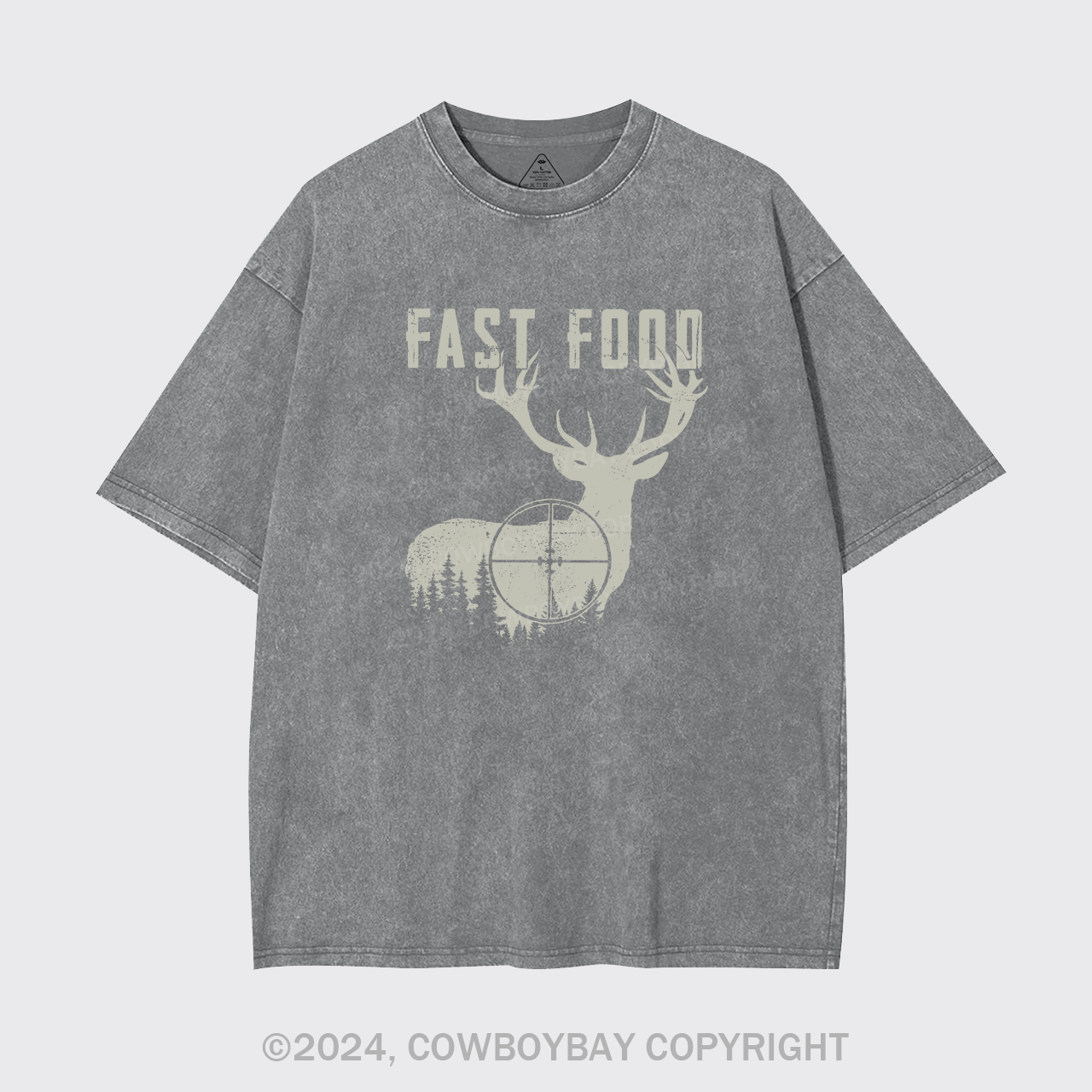 Hunting Fast Food Garment-dye Tees