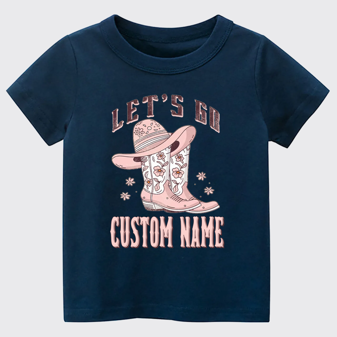Personalized Let's Go Kids T-shirt