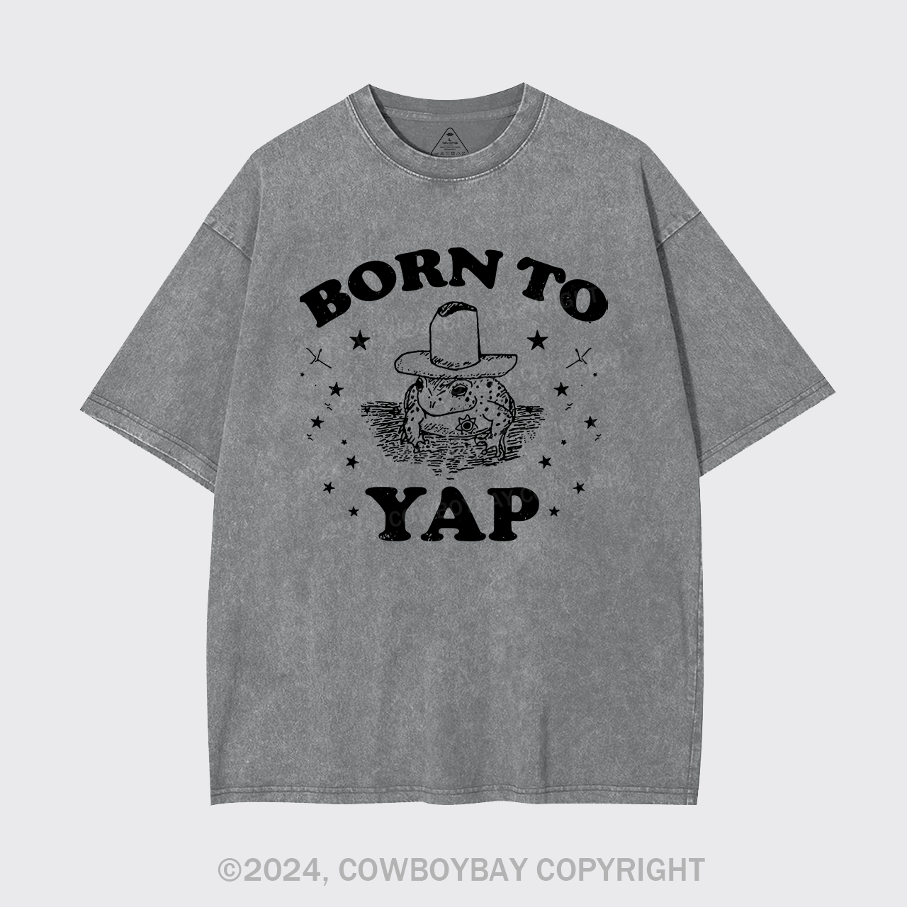 Born To Yap Garment-dye Tees