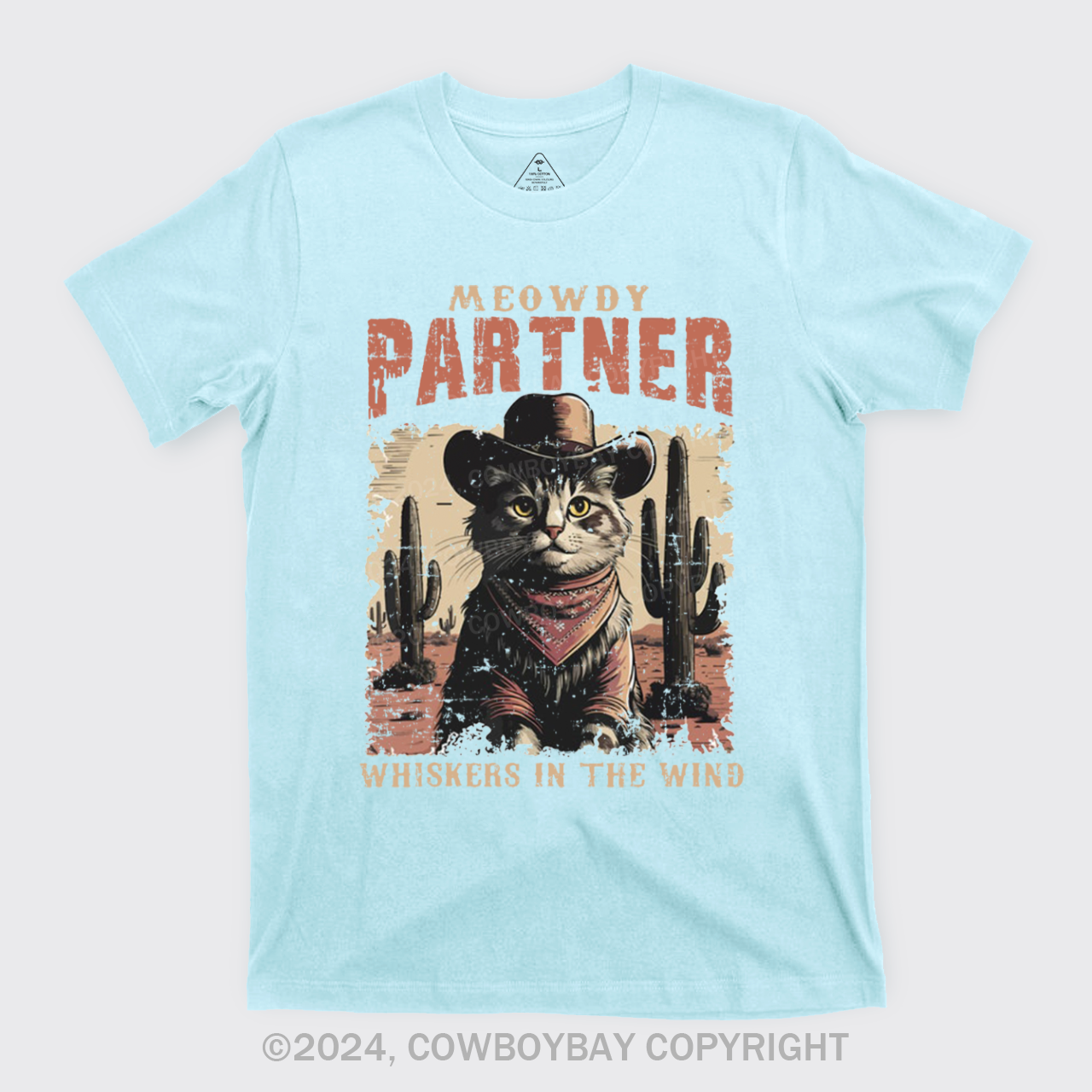 Meowdy Partner Cowboy Cat T-Shirts