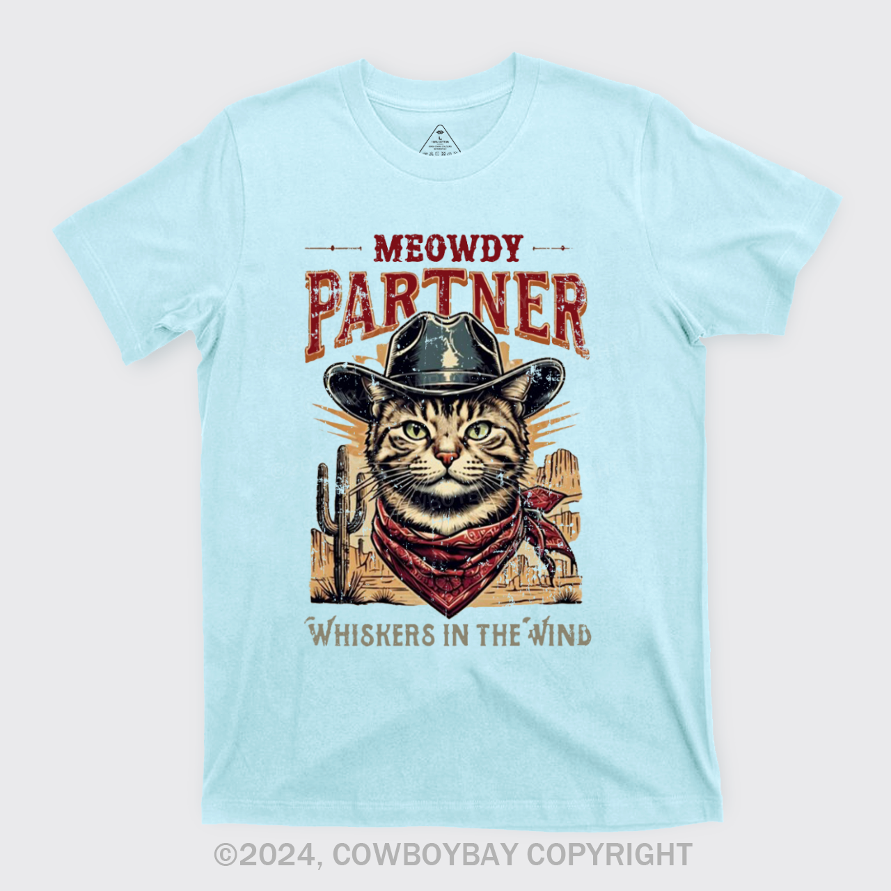 Meowdy Partner Cowboy Cat T-Shirts