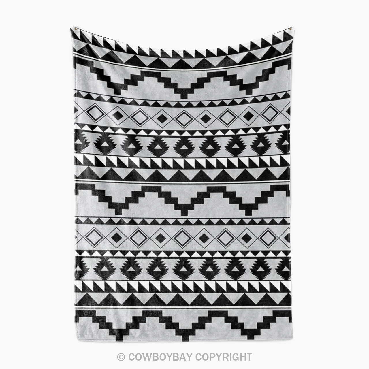 Aztec Motifs Pattern Blanket
