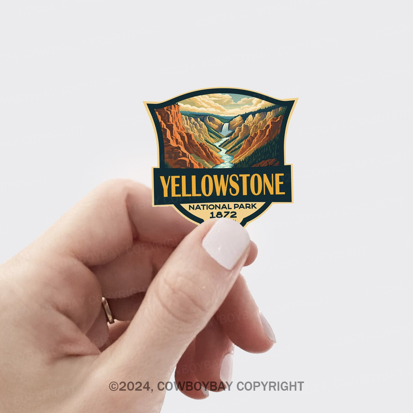 Yellowstone National Park Sticker 