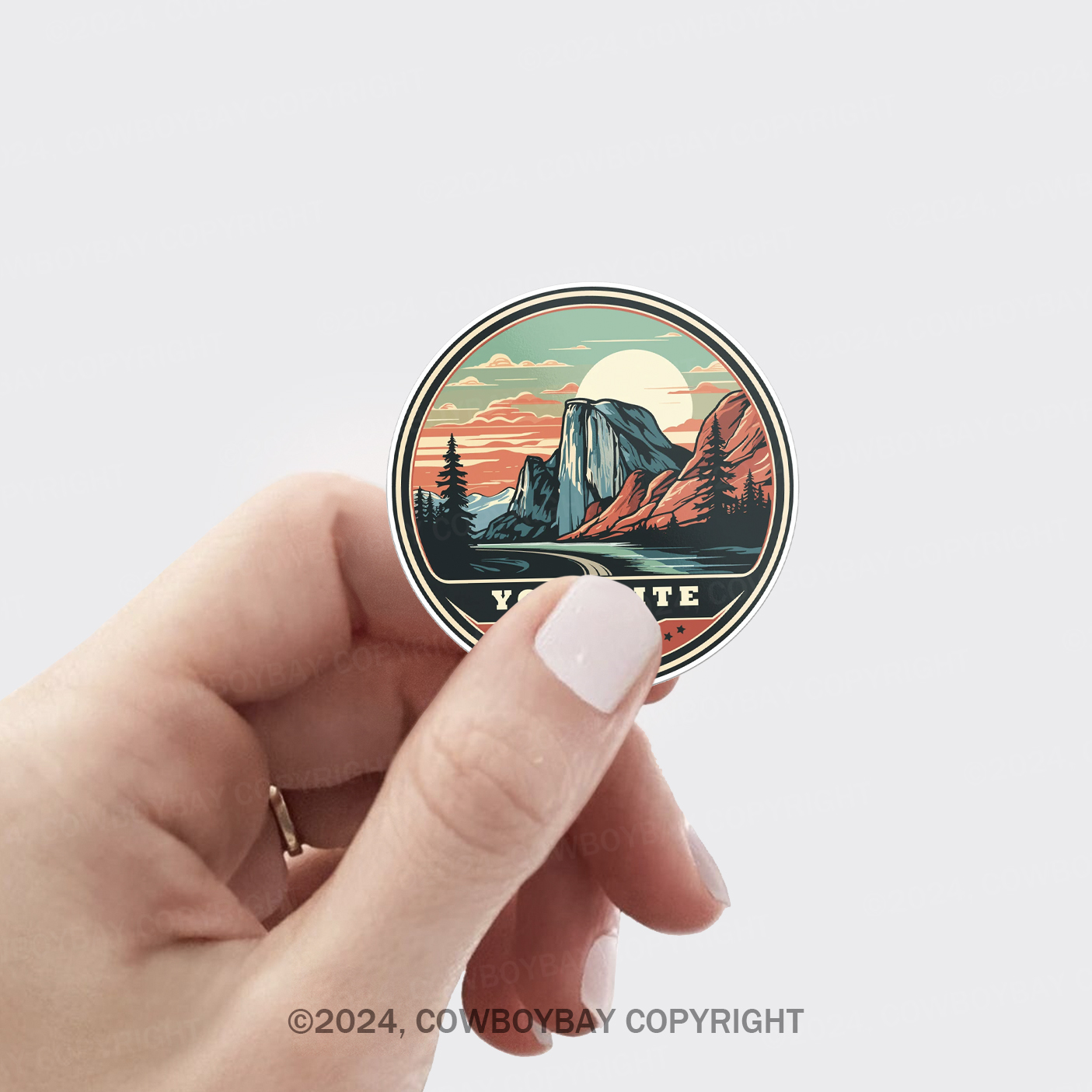 Yosemite National Park Sticker 