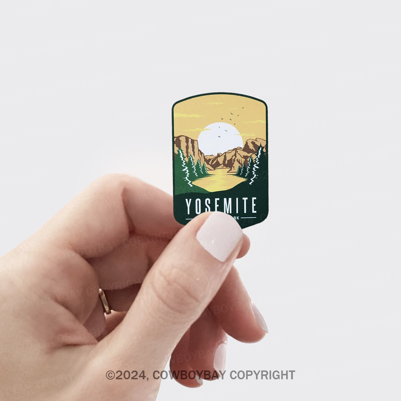 Yosemite National Park USA Sticker 