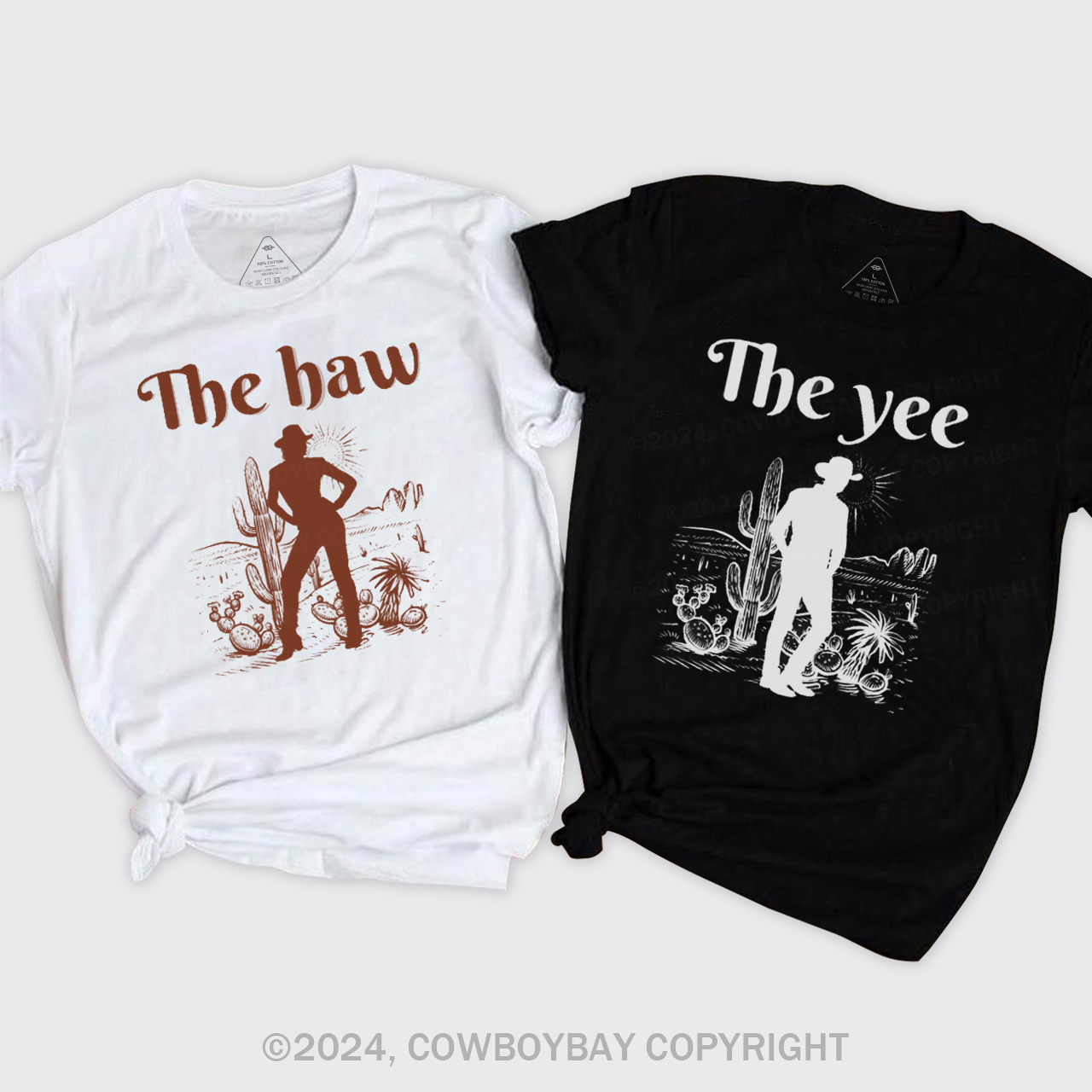 Yee Haw Couples T-Shirts