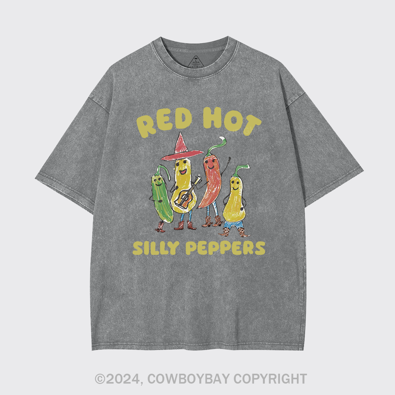 Silly Peppers Garment-dye Tees