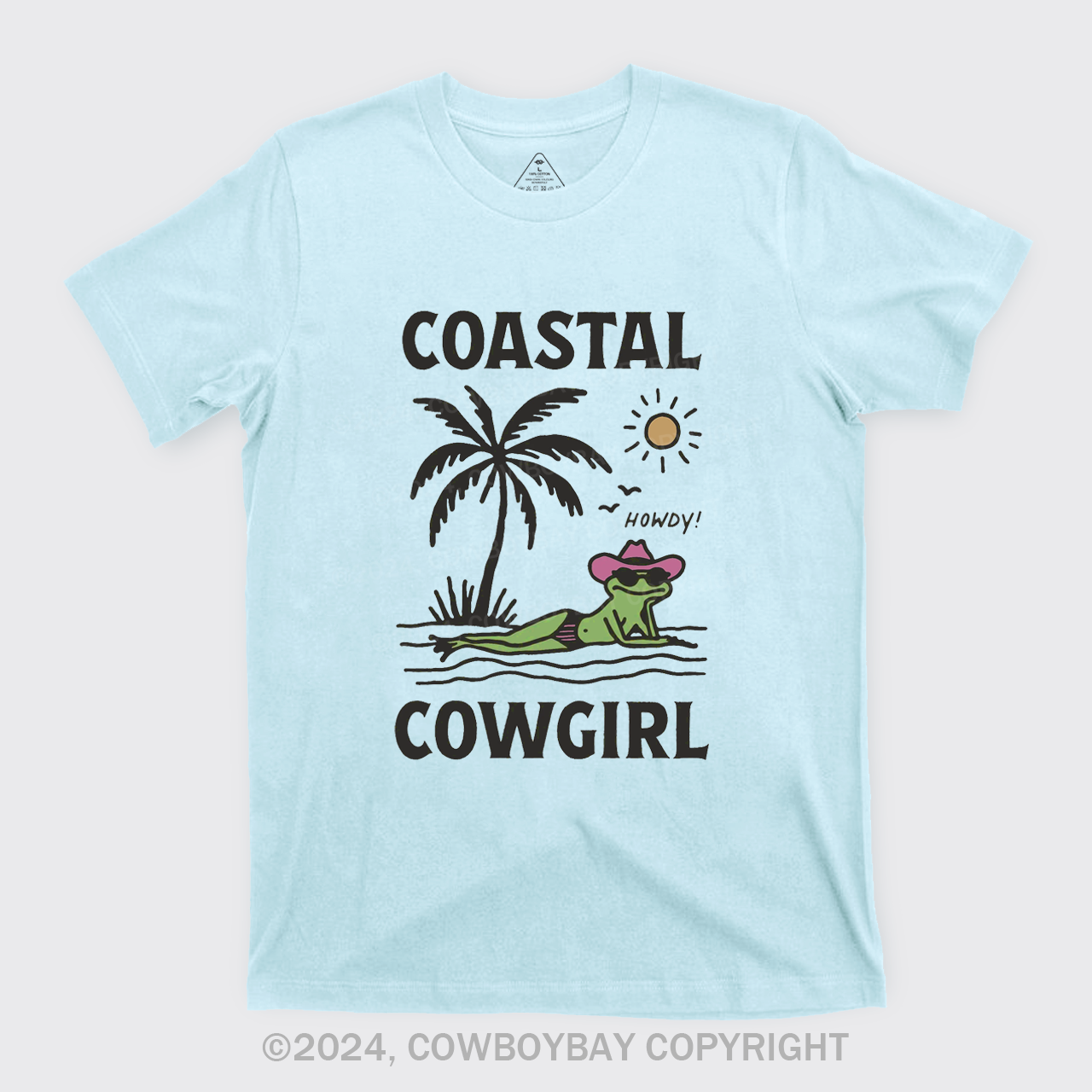 Coastal Cowgirl Frog T-Shirts