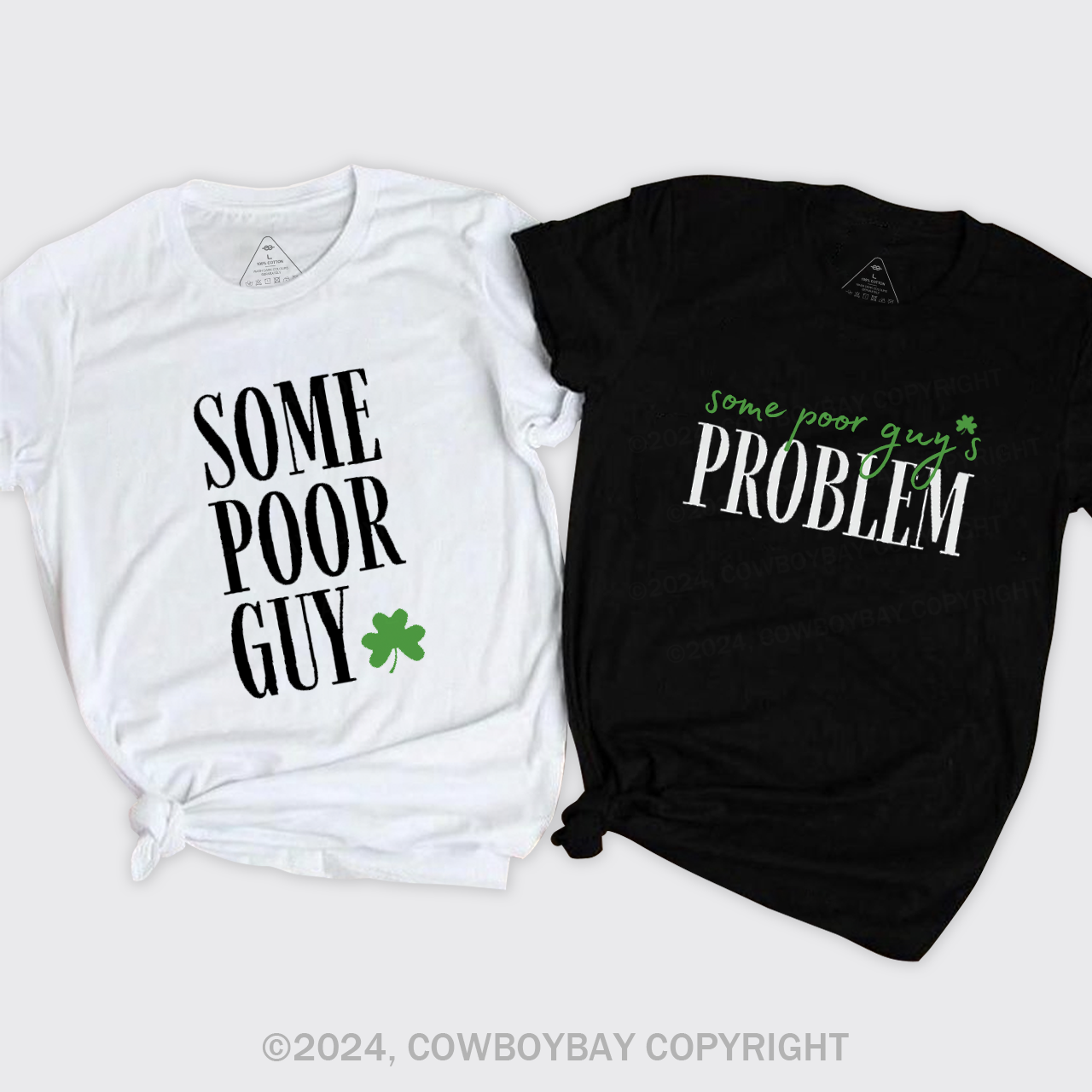 Some Poor Guys Problem Couples T-Shirts