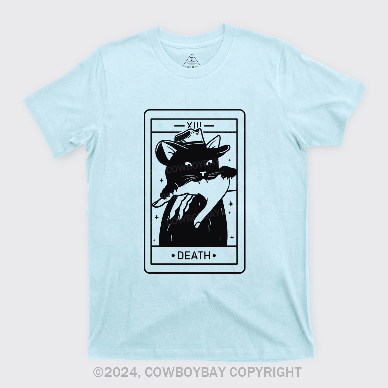 Tarot Death Witchy Cat T-Shirts