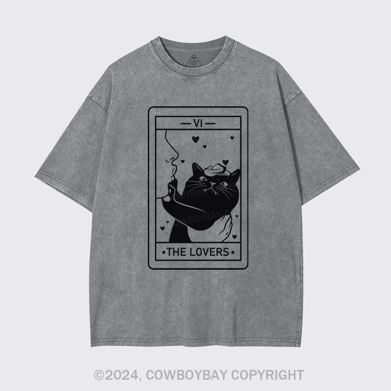 Tarot Cat Garment-dye Tees