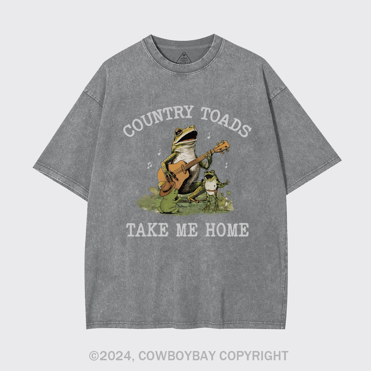 Country Roads Take Me Home Garment-dye Tees