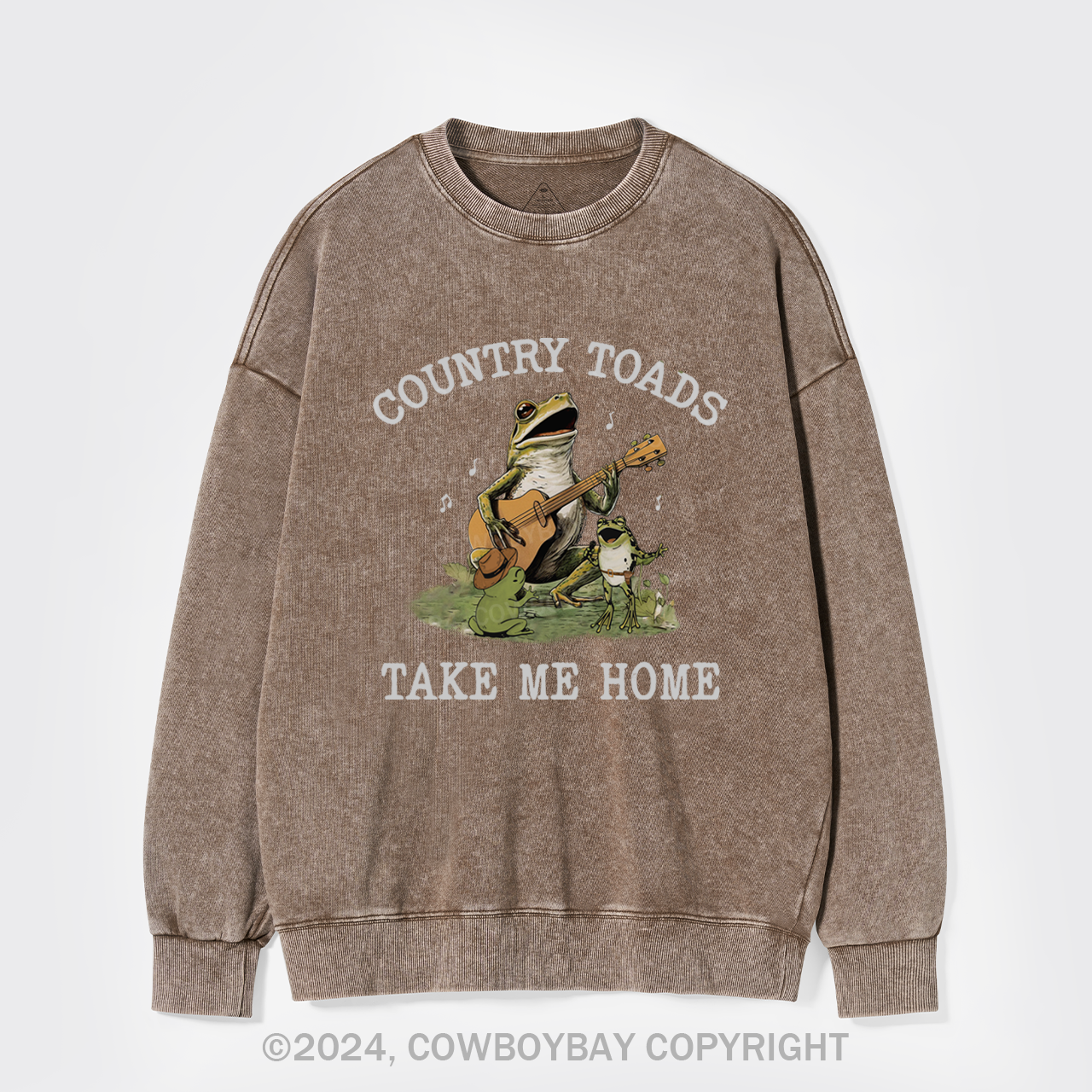Country Roads Take Me Home Washed Sweatshirts