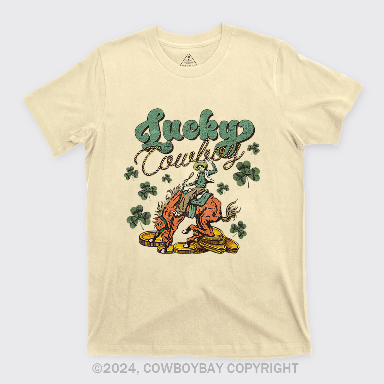 Lucky Cowboy Horse T-Shirts