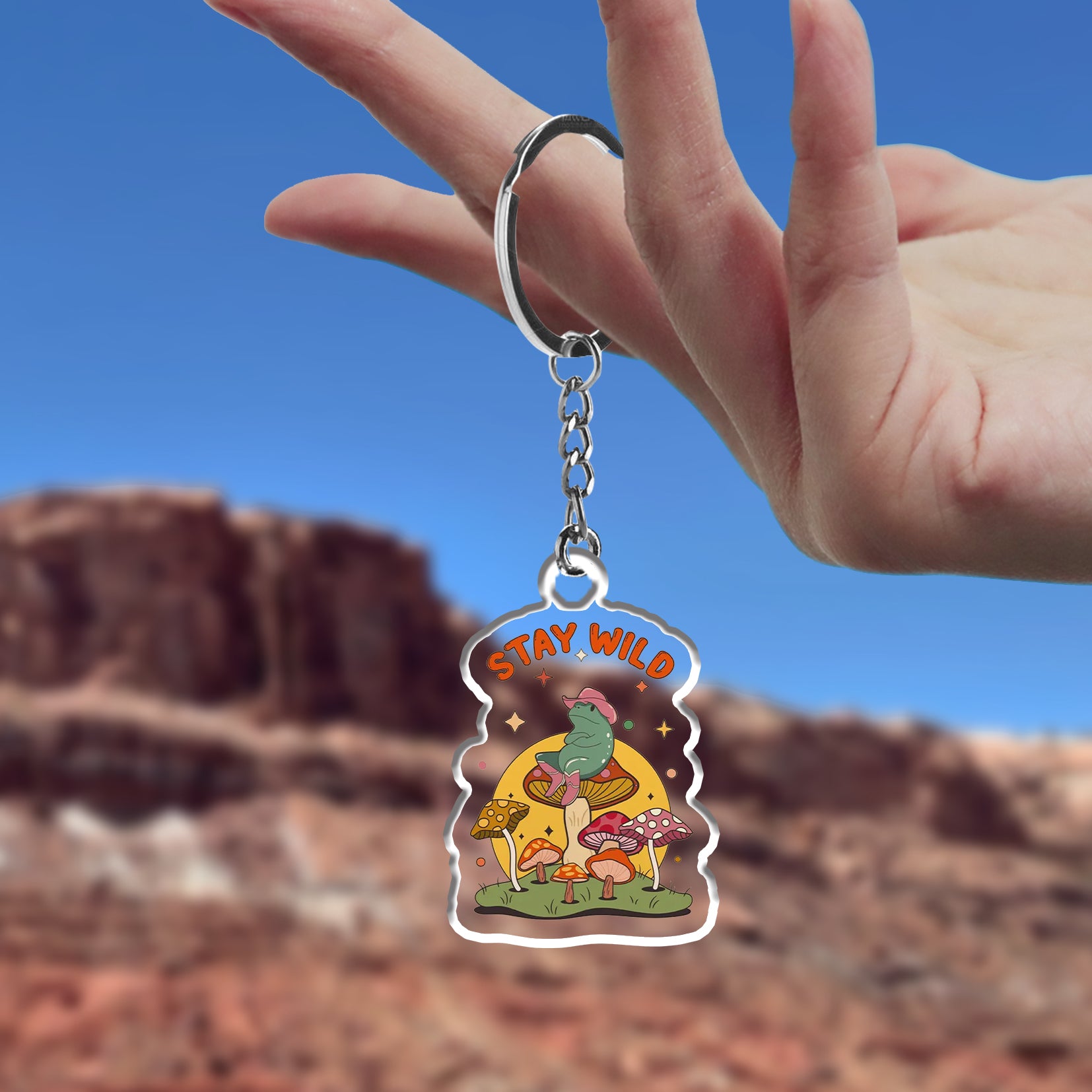 Stay Wild_Cowboybay Keychain