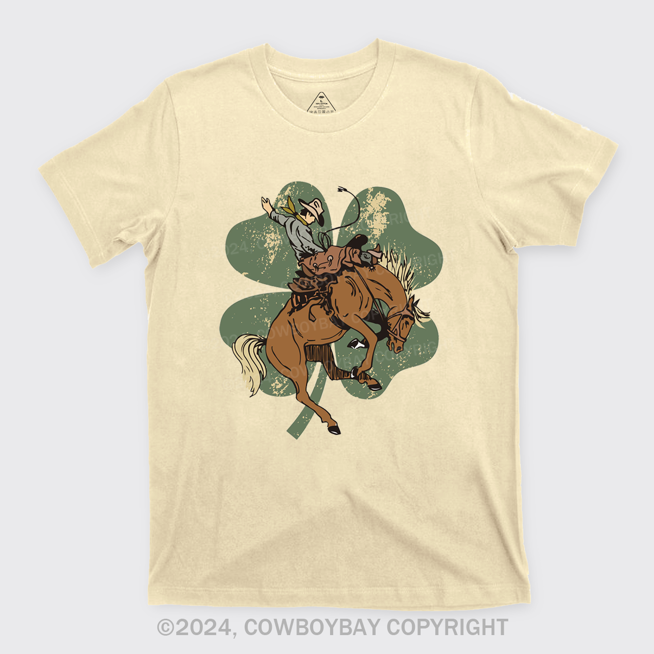 Lucky Bronc Horse T-Shirts
