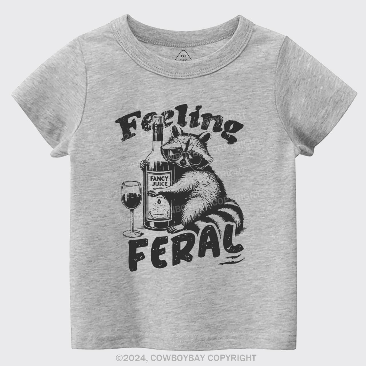 Feeling Feral Of Raccoon Kids T-shirt