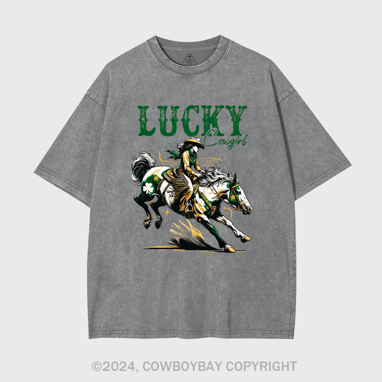 Lucky Cowgirl Garment-dye Tees