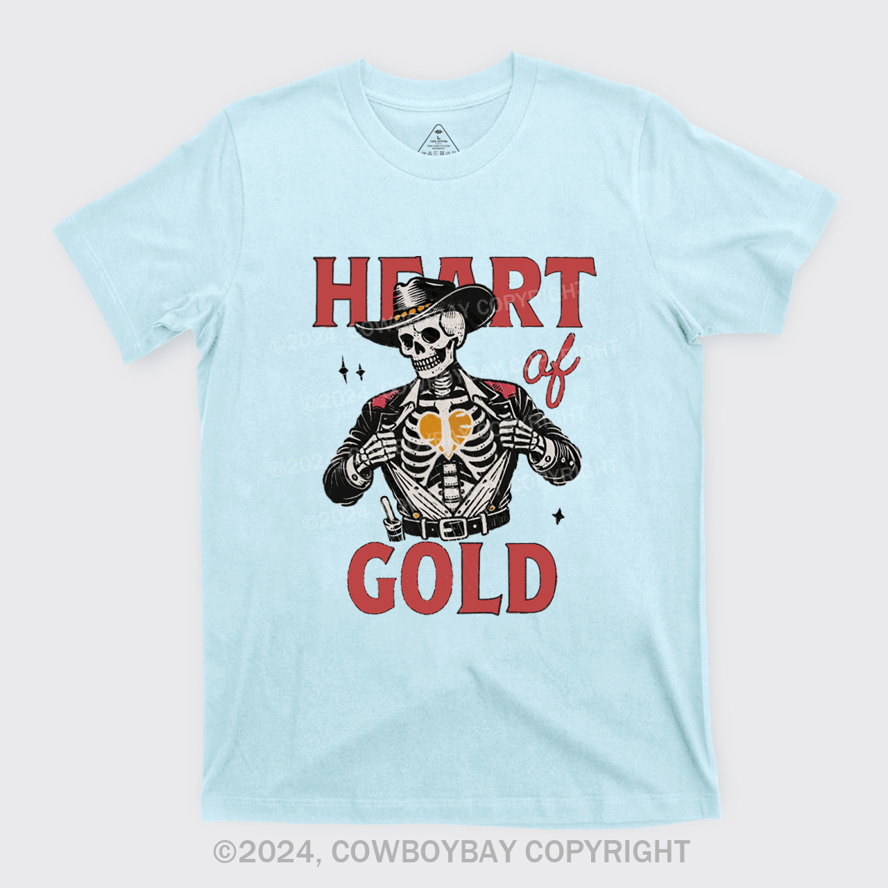 Heart Of Gold Western T-Shirts
