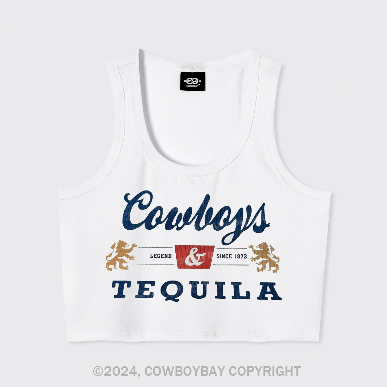 Cowboys And Tequila Tank Top