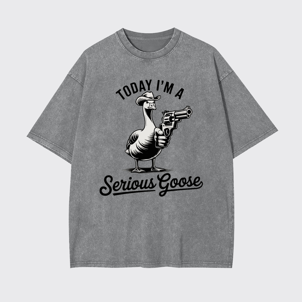Today I'm a Serious Goose Funny Garment-dye Tees