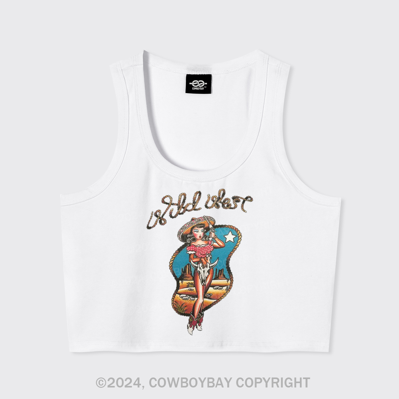 Wild West Cowgirl Tank Top