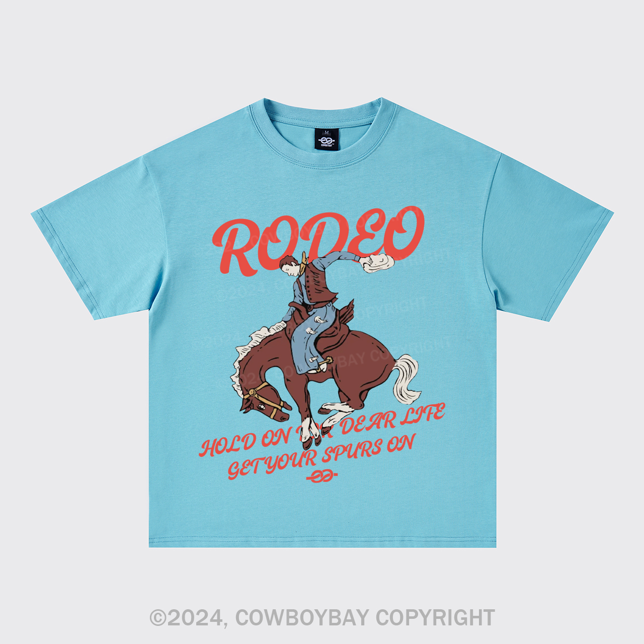 Get Your Spurs On Oversize T-Shirts