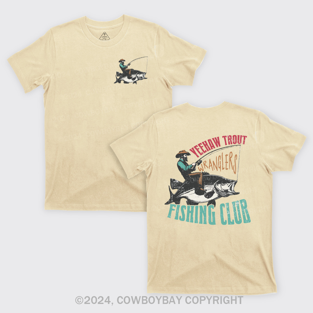 Trendy Western Fishing Club T-Shirts