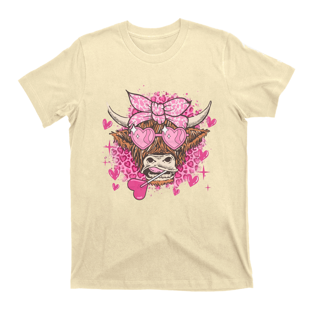Heifer Eating a Lollipop Valentine T-Shirts