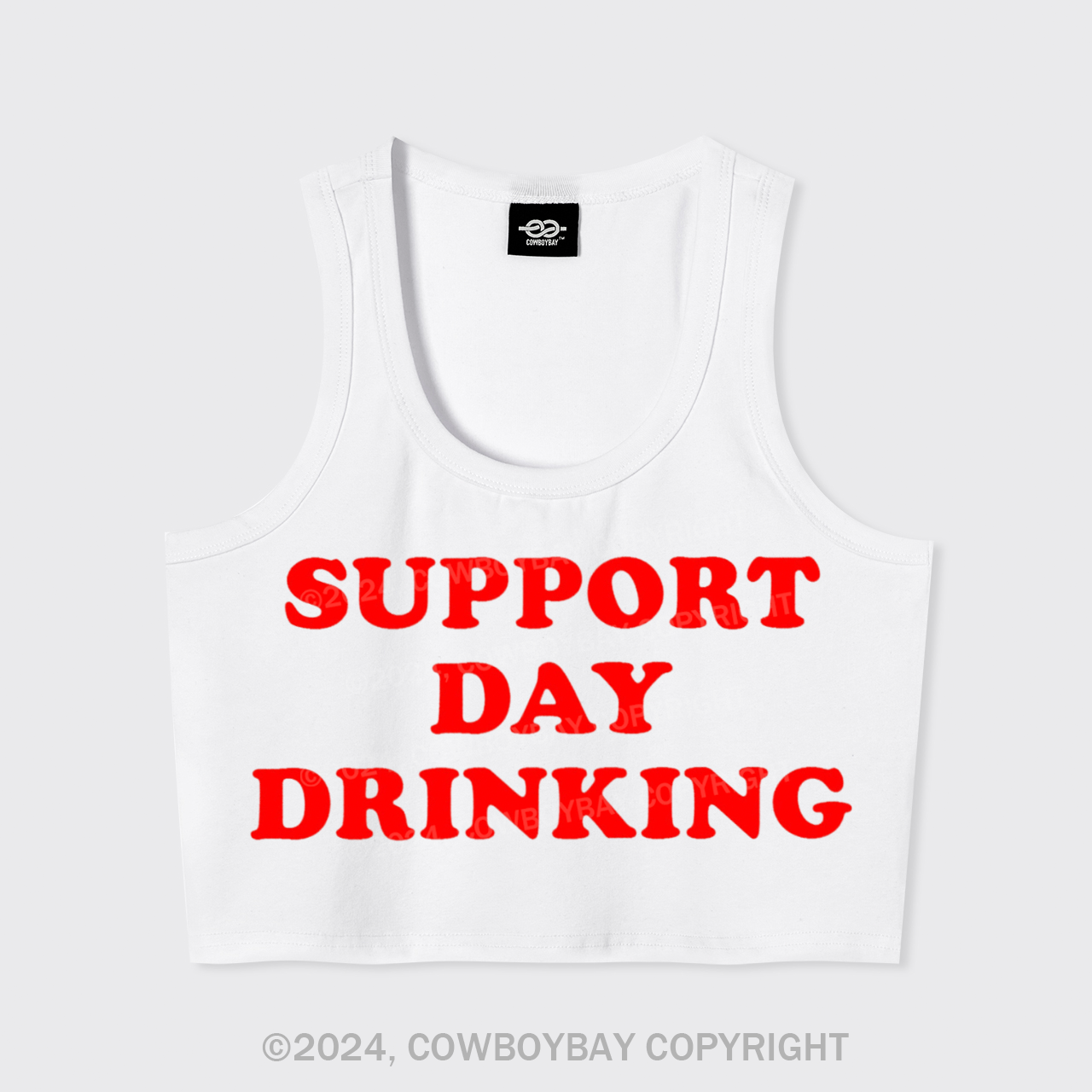 Support Day Drinking Tank Top