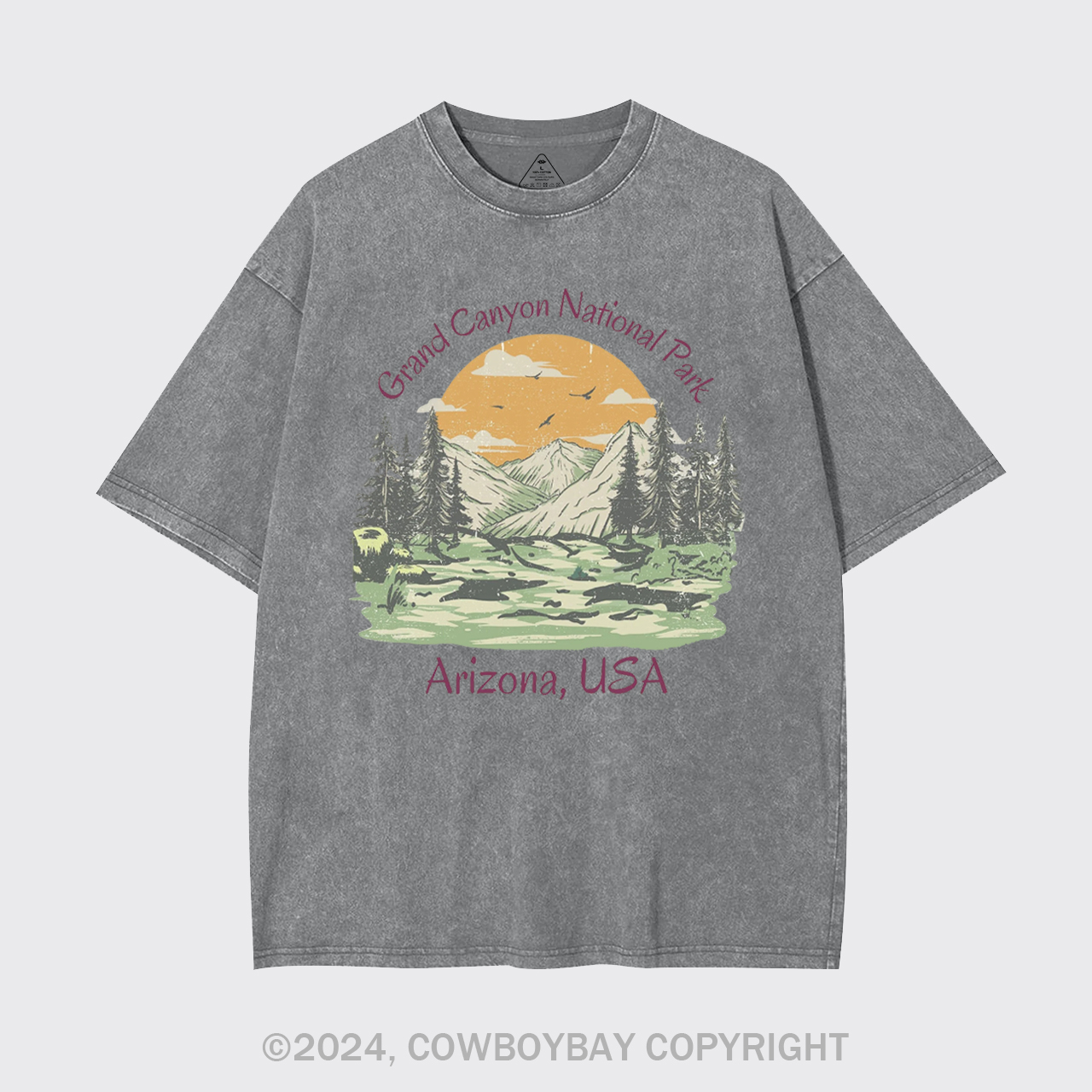Grand Canyon National Park Garment-dye Tees