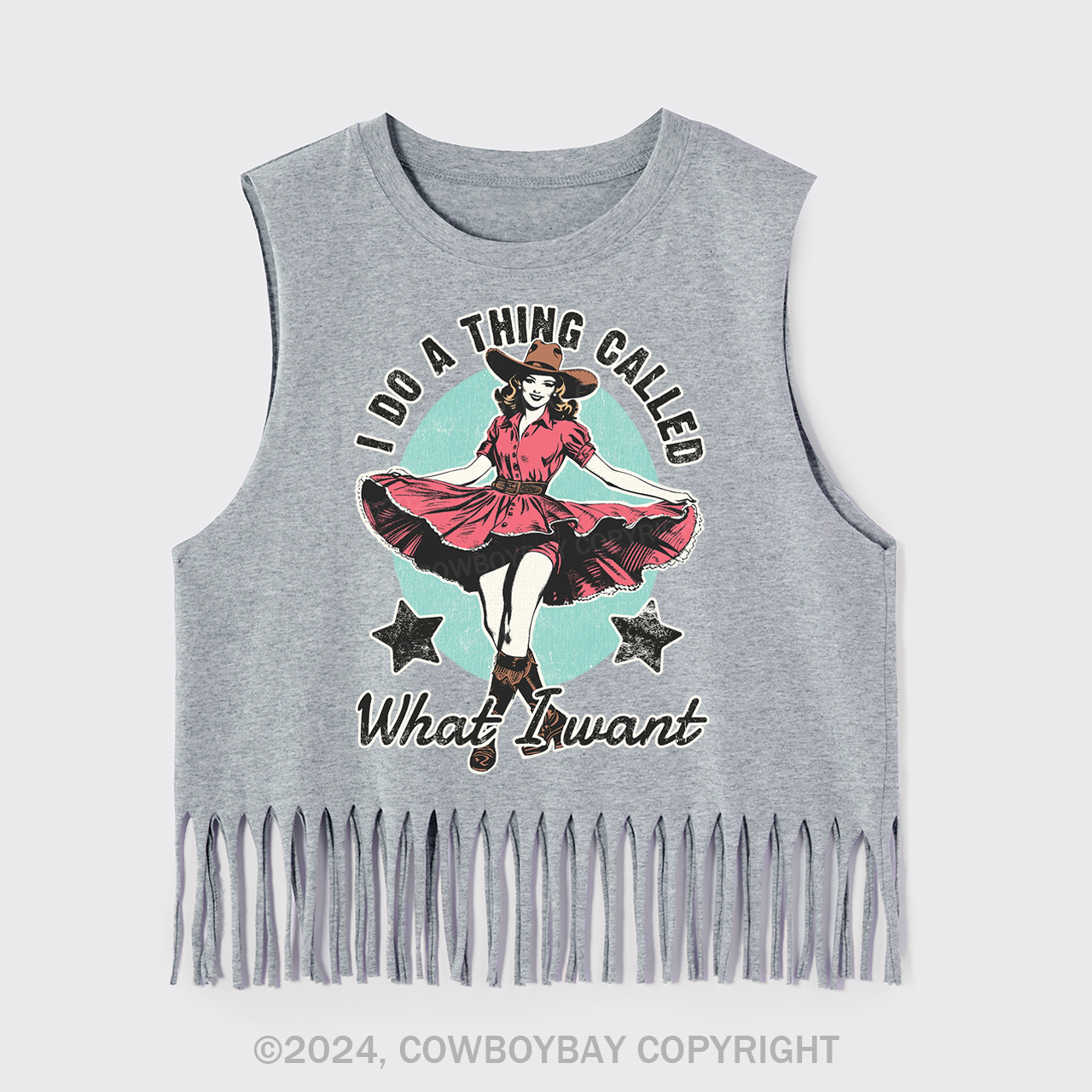 I Do A Thing Called What I Want Fringe Tank