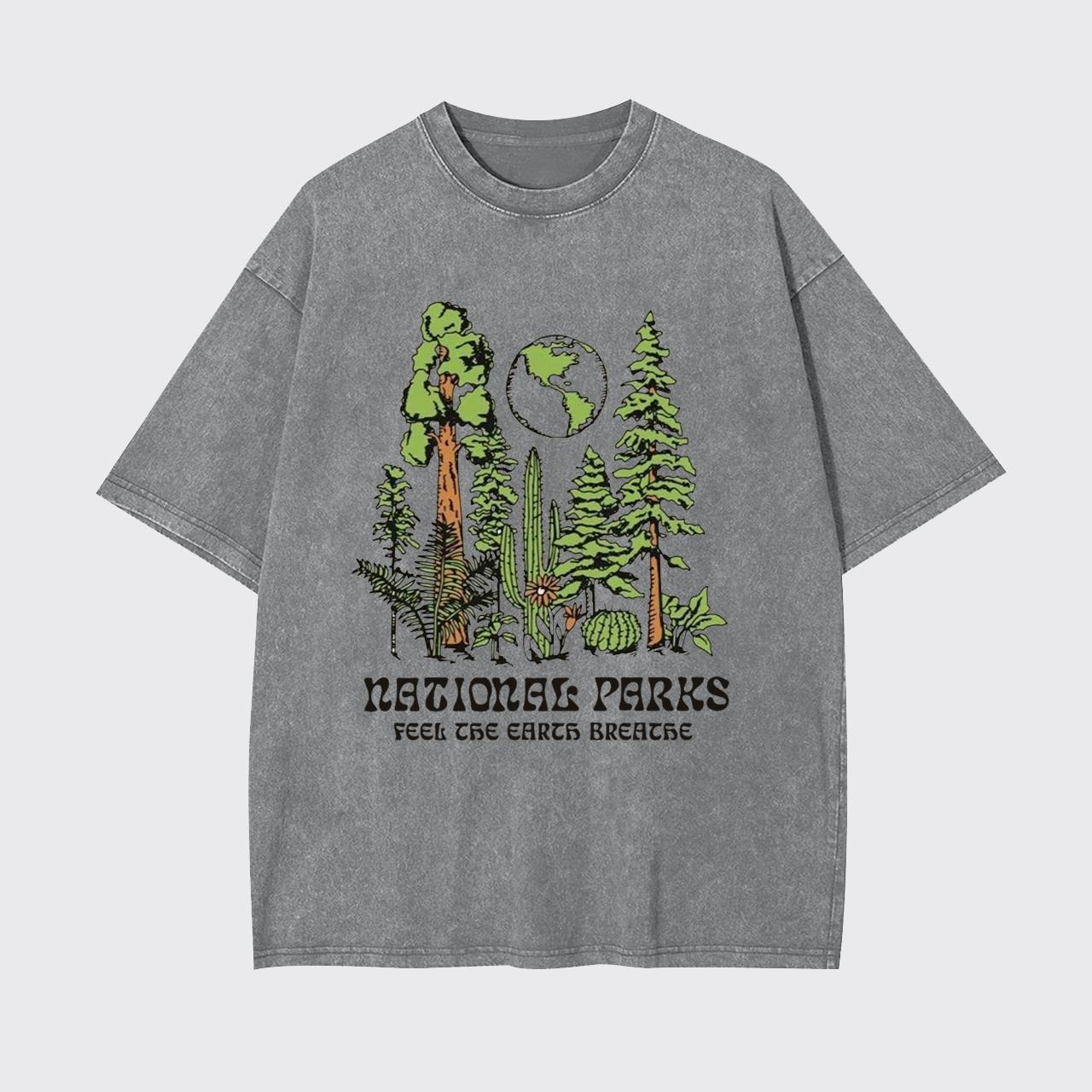 National Parks Feel the Breath Garment-dye Tees