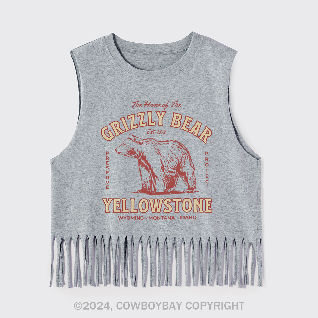 Grizzly Bear Fringe Tank