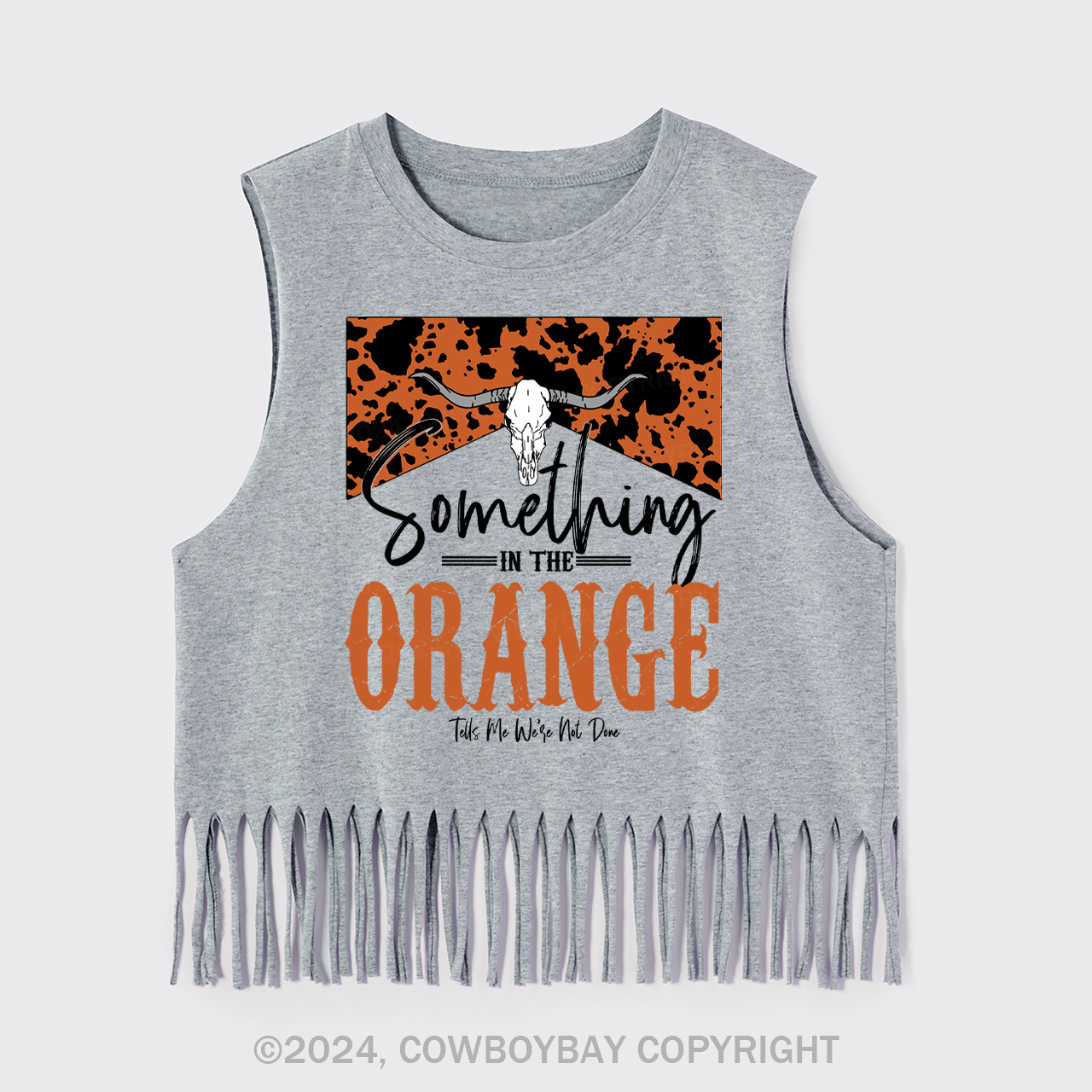 Something In The Orange Fringe Tank
