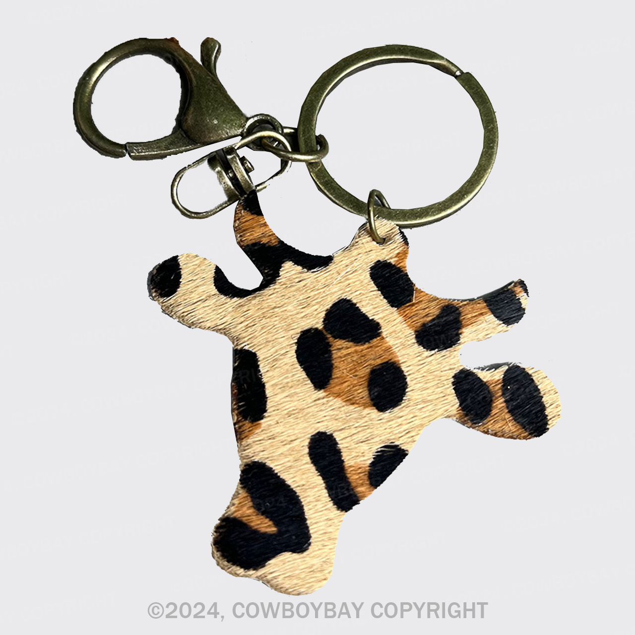 Cow Head Keychain