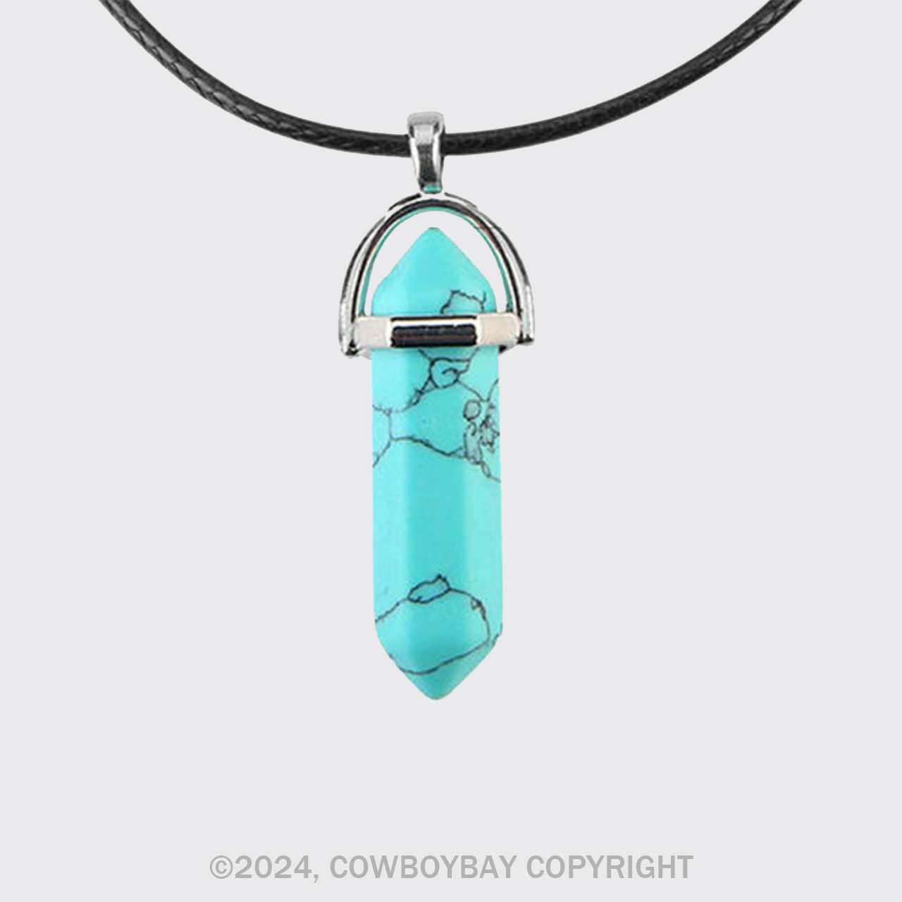 Natural Stone Pendant Necklace