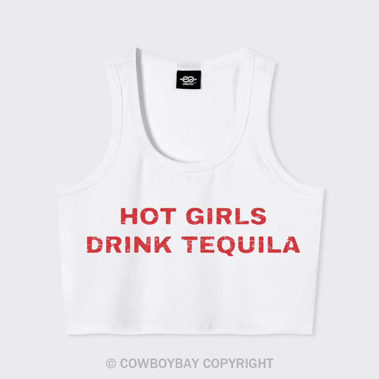 Hot Girls Drink Tequila Tank Top