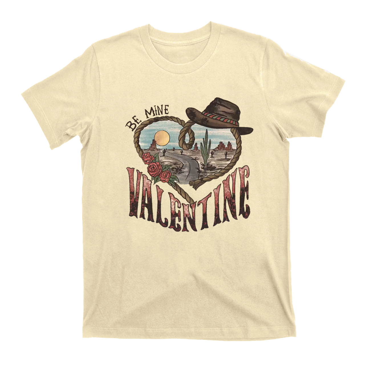 Be Mine Western Desert Valentine T-Shirts