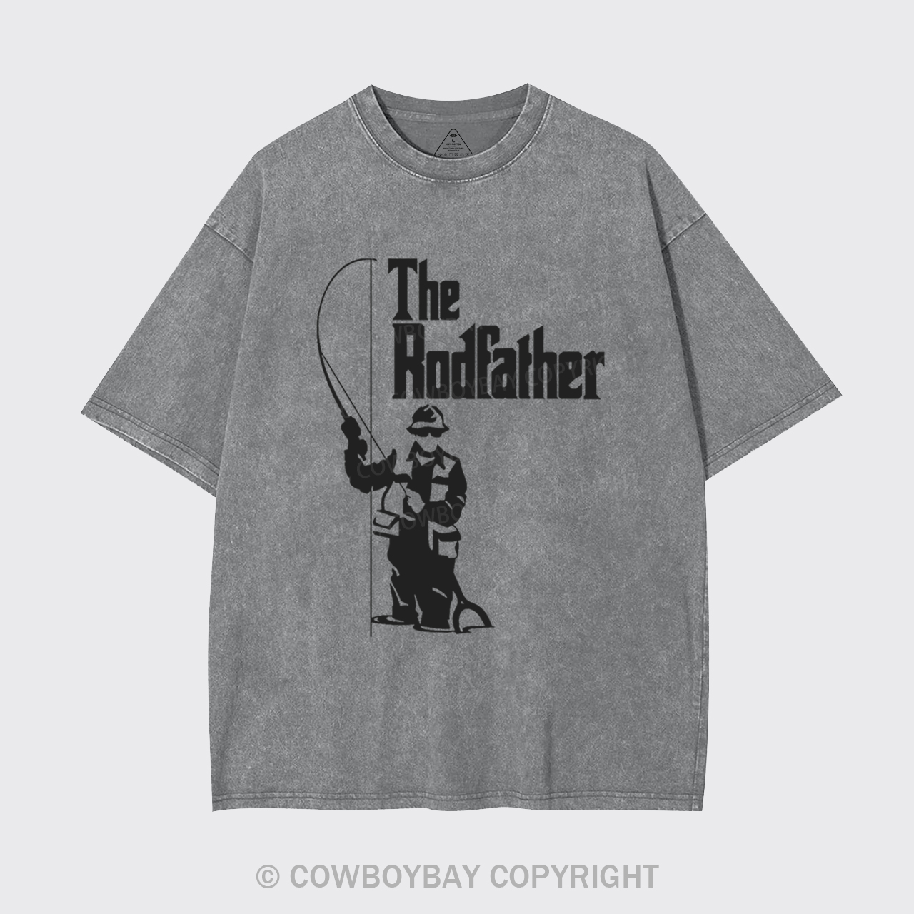 The Rodfather Fishing Garment-dye Tees