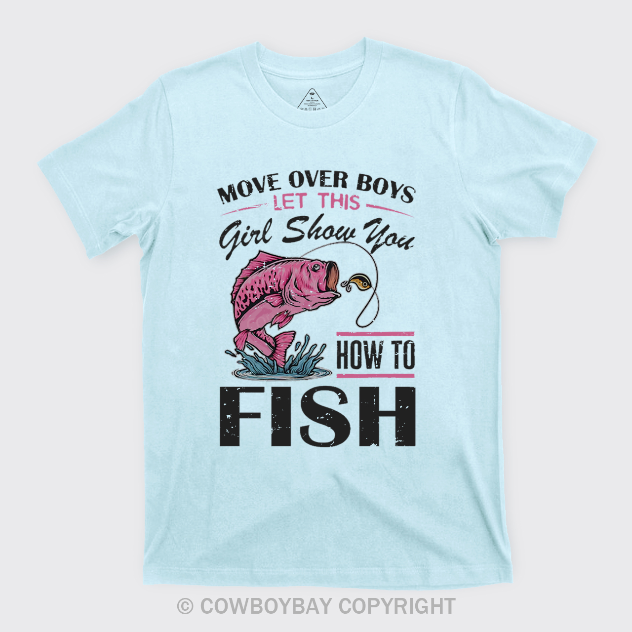 Move Over Boys Fishing T-Shirts