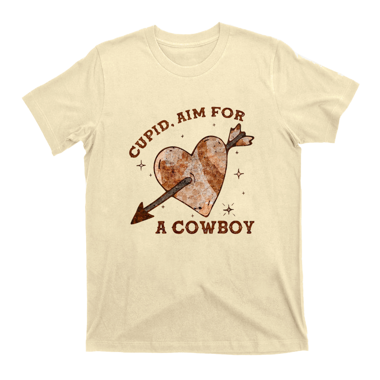 Cupid Aim For A Cowboy T-Shirts