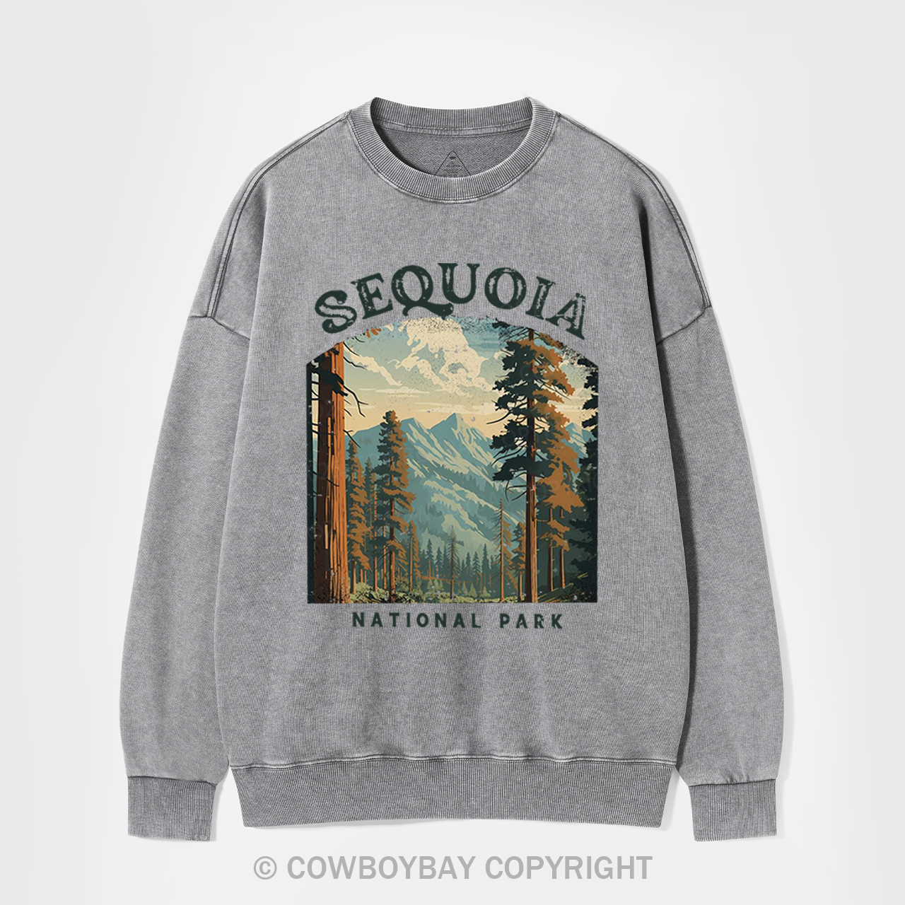 Sequoia National Park Washed Sweatshirts