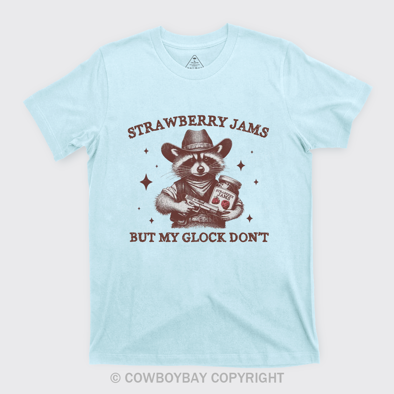 Retro Western Raccoon T-Shirts