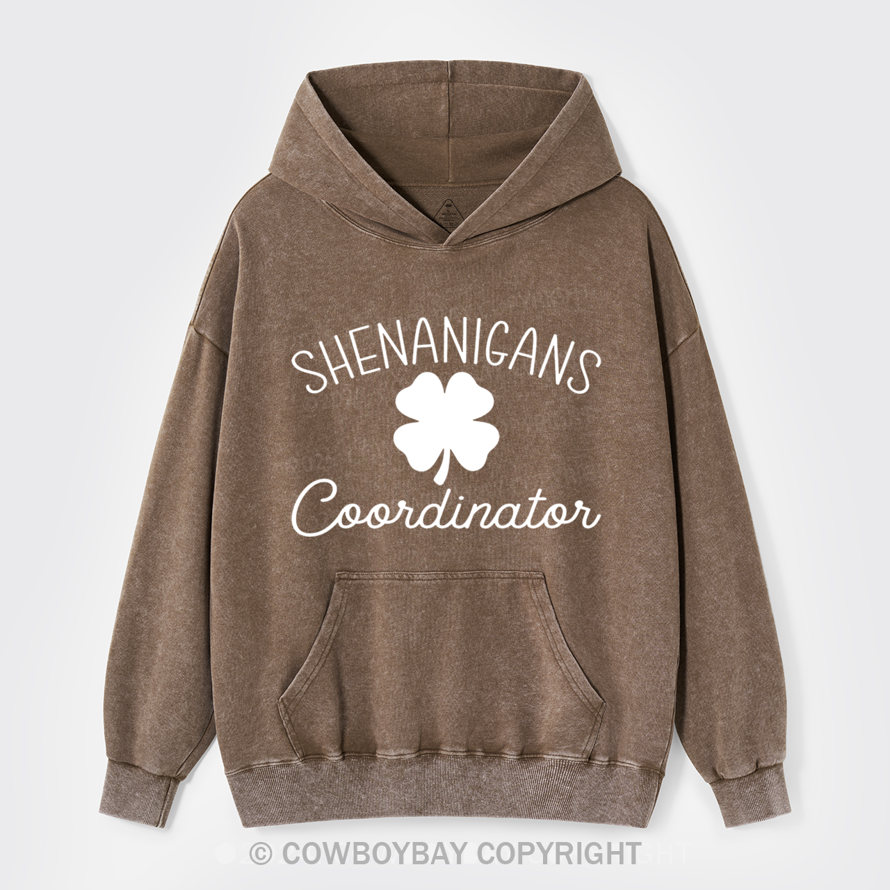 Funny St Patricks Day Garment-Dye Hoodies