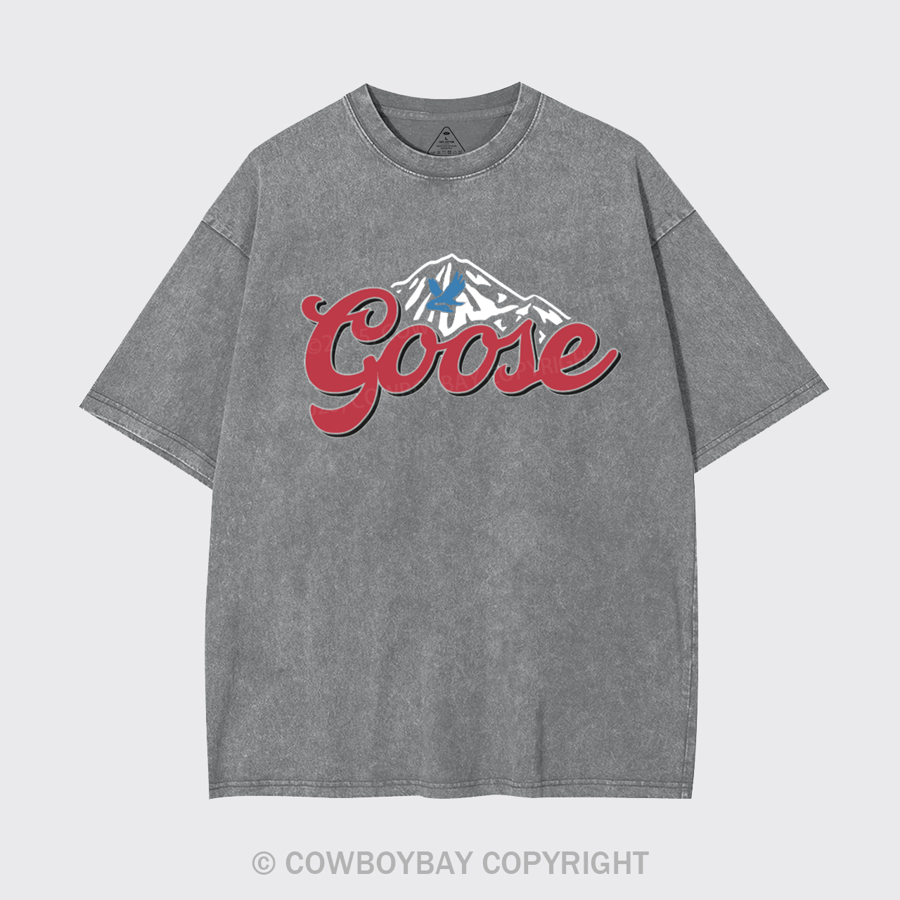 Goose Of The Rockies Garment-dye Tees
