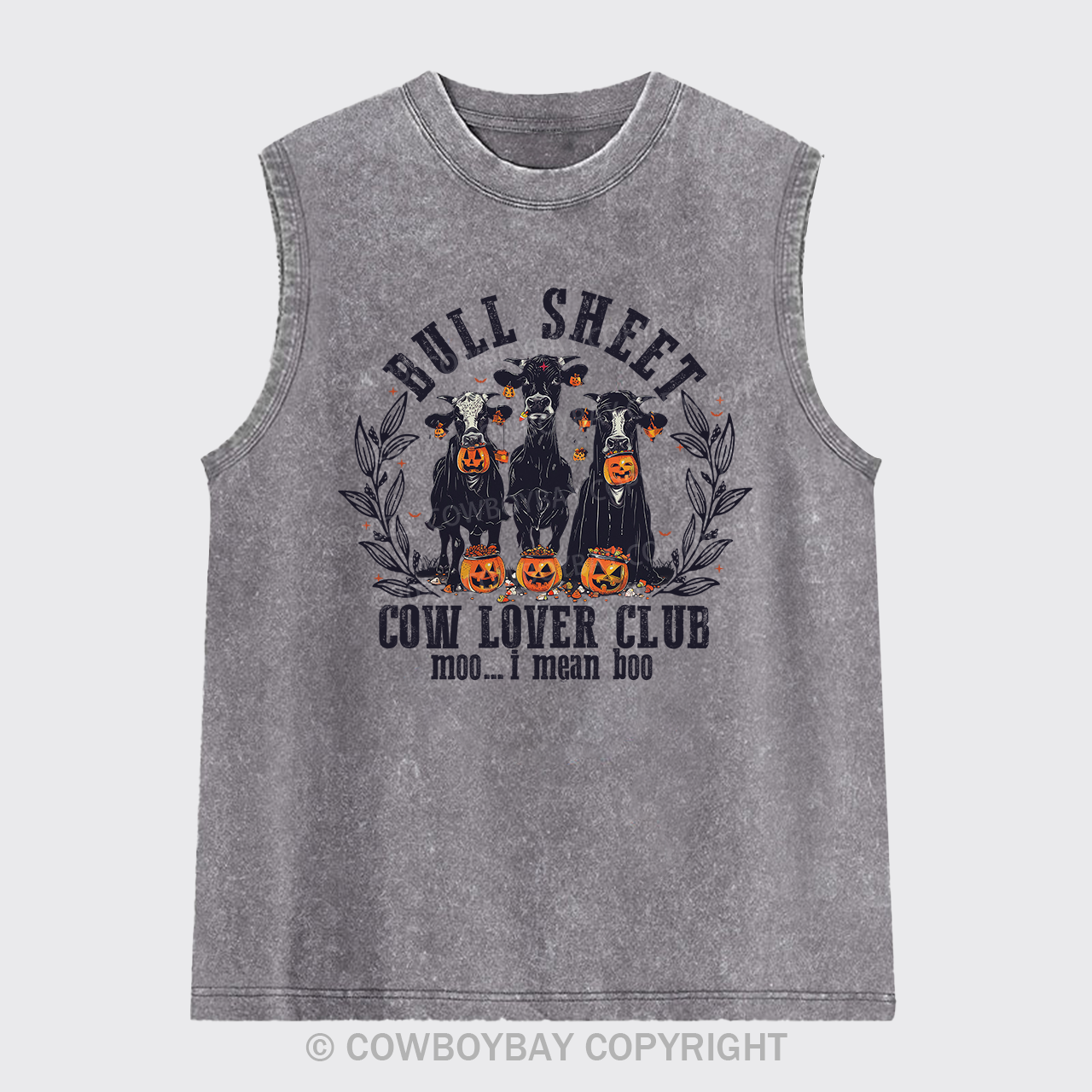 Bull Lover Club Washed Tanks