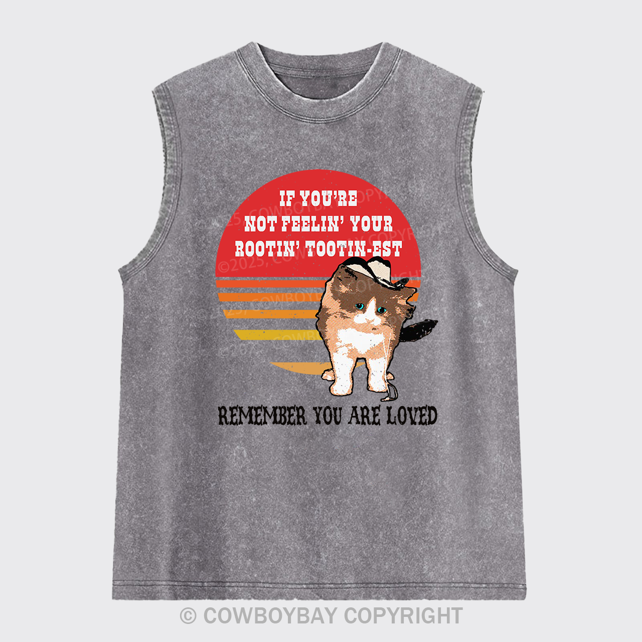 If You're Not Feelin' Your Rootin' Washed Tanks
