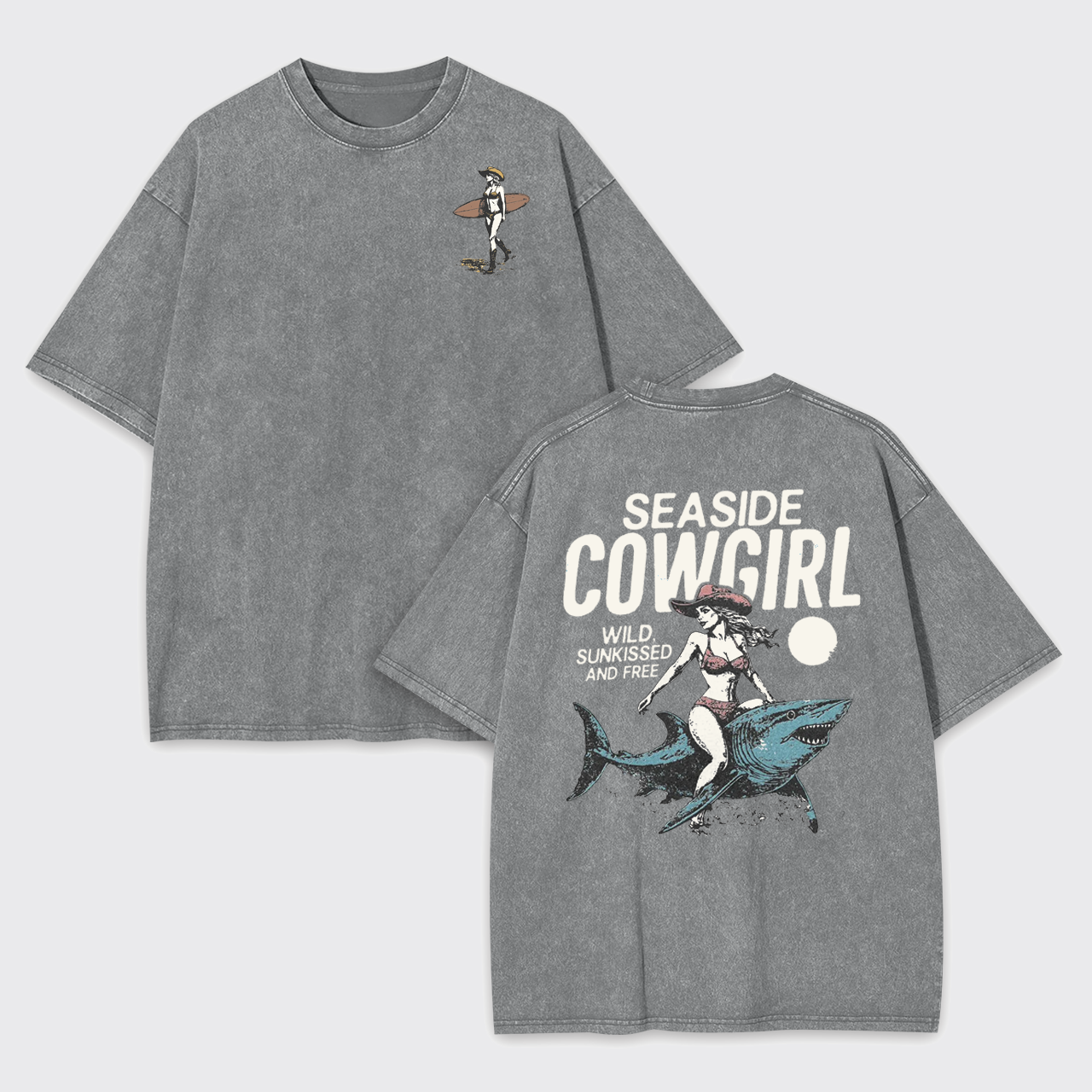 Cowgirl Summer Garment-dye Tees