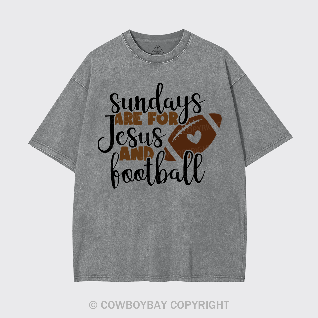 Sundays Are For Football Garment-dye Tees